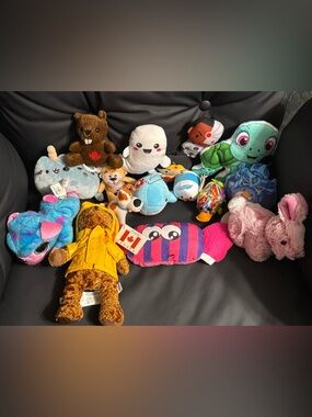 plush bundle including pusheen cat clip